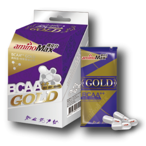aminoMax 邁克仕 GOLD 頂級BCAA膠囊(每盒5小包裝)