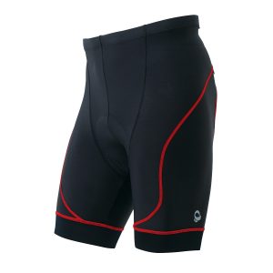 PEARL IZUMI 220-3D-7 男性基本款涼感短車褲(黑/紅邊)