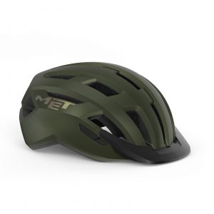 MET ALL ROAD 自行車安全帽(消光綠)